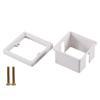 Electric Box Extender with Screws Single Socket Spacer Single Gang Receptacle Outlet Box Extenders Easy To Use