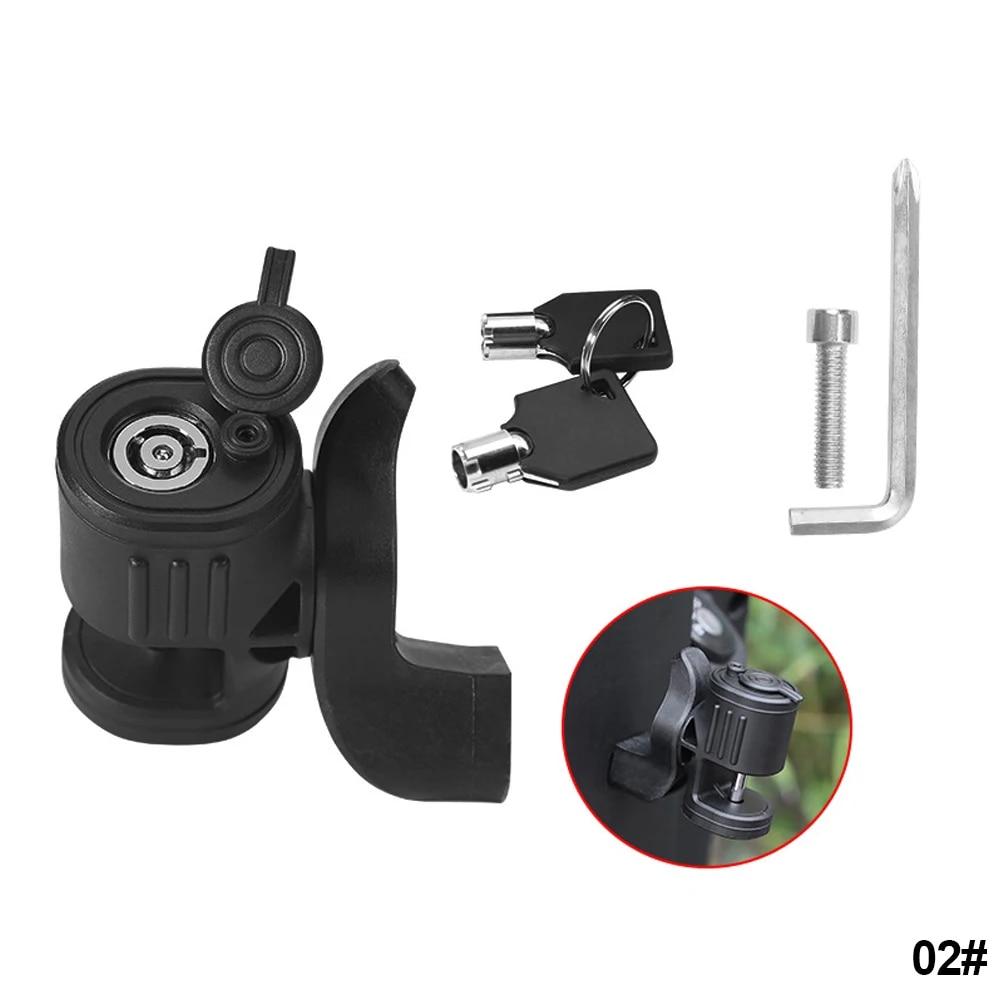 Universal Rotatable Multi-Function Motorcycle Bicycle Helmet Lock Anti-Theft Electric Bike Luggage Locks Safety Lock
