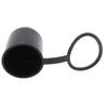 50mm Tow Ball Bar Cap Black Towing Hitch Ball Protective Cover Trailer Hitch Ball Cap for RV Motorhome