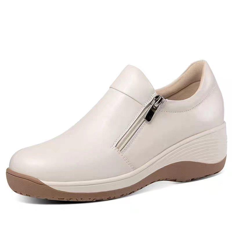 Autumn New Casual Platform Soft Sole Fashionable and Comfortable Single Shoes Women's Shoes