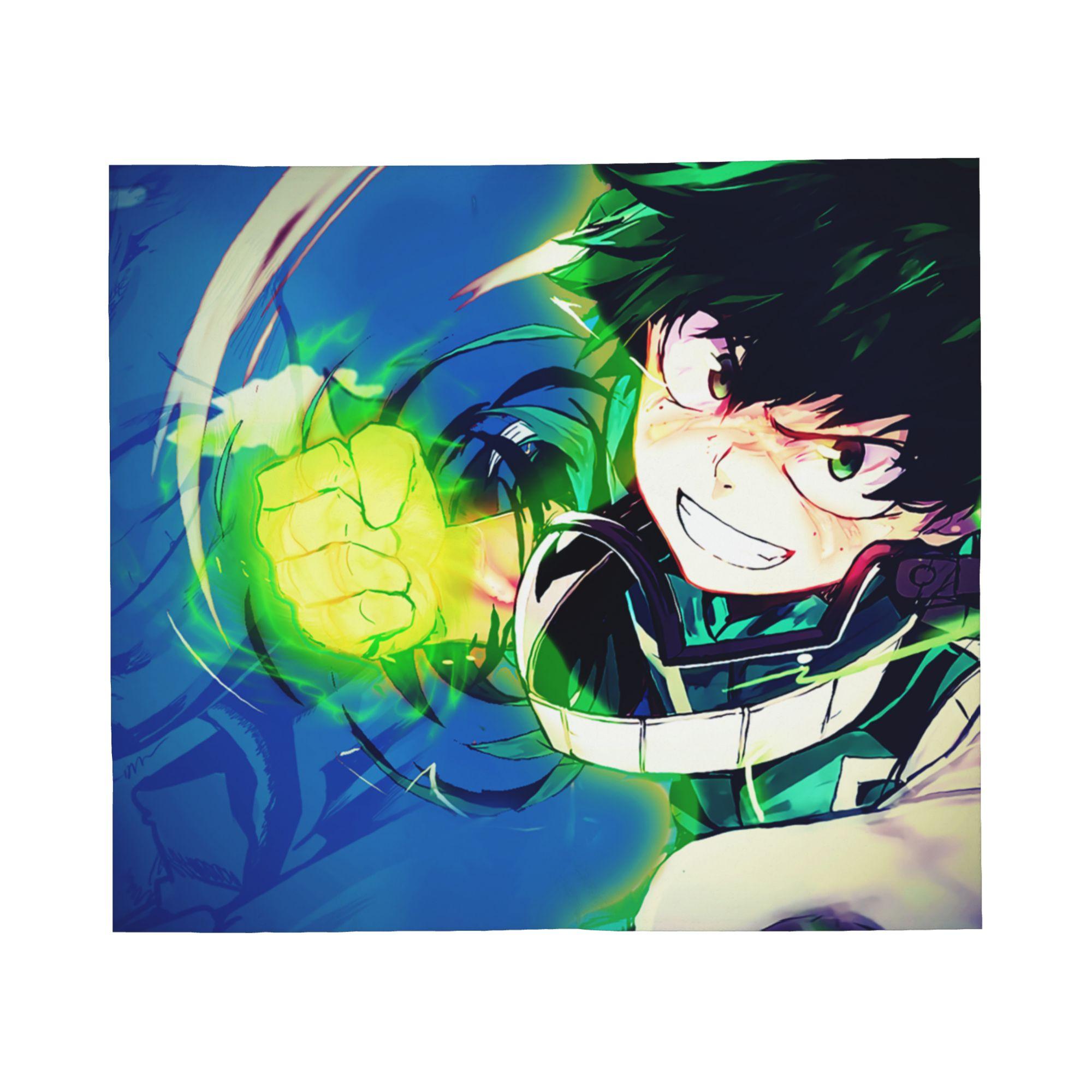 

My Hero Academia Blanket Flannel Autumn/Winter Portable Lightweight Thin Throw Blanket for Bed Couch Plush Thin Quilt 30x40in
