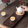 Decorative Bamboo Tea Tray Tea Ceremony Trays Chinese Tea Accessories Solid Bamboo Wood Tea Tray Portable  Hotel Tea Plate