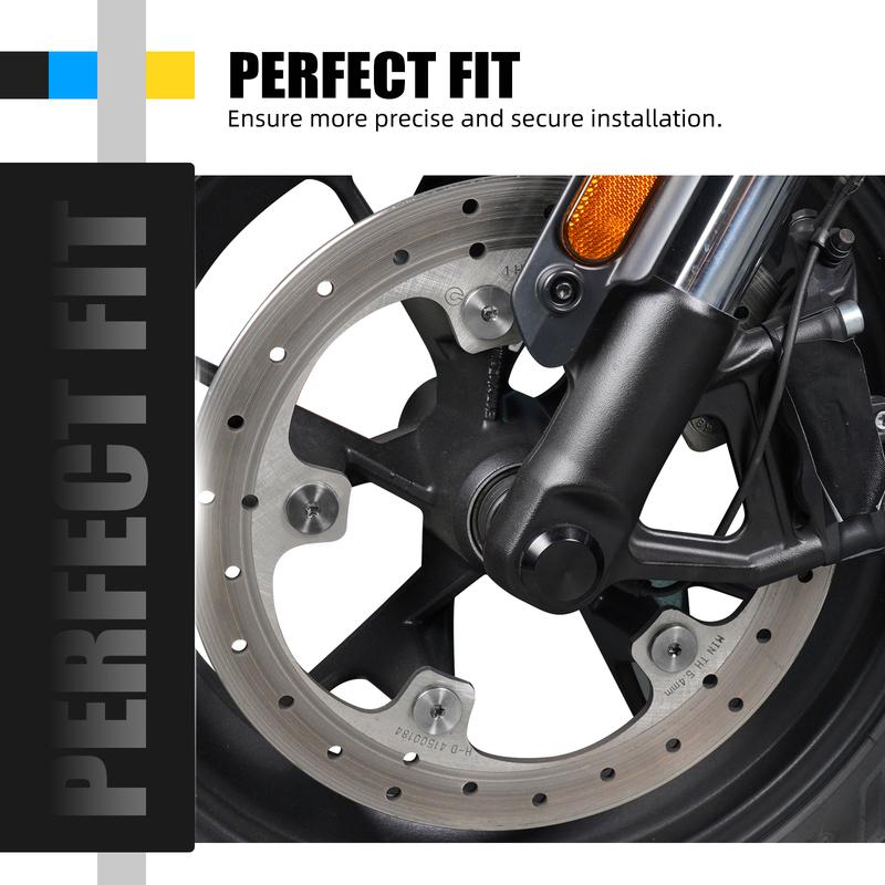 Front Brake Rotor Hardware Bolts Kit For Harley Sportster S RH1250S Pan America 1250 RA1250 /Special RA1250S 2021-2024 2022 2023