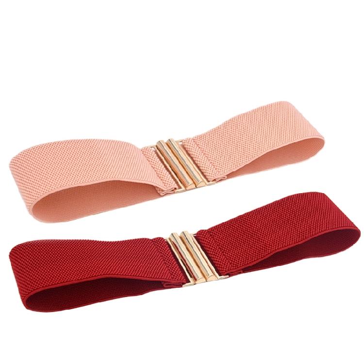 Hot Girl Belt Elegant Wide Waist Belt for Jeans Dresse Club Bar Woven Belt
