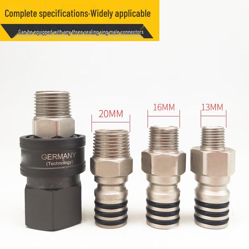 WD High Flow Pneumatic Quick Connector for Impact Wrench
