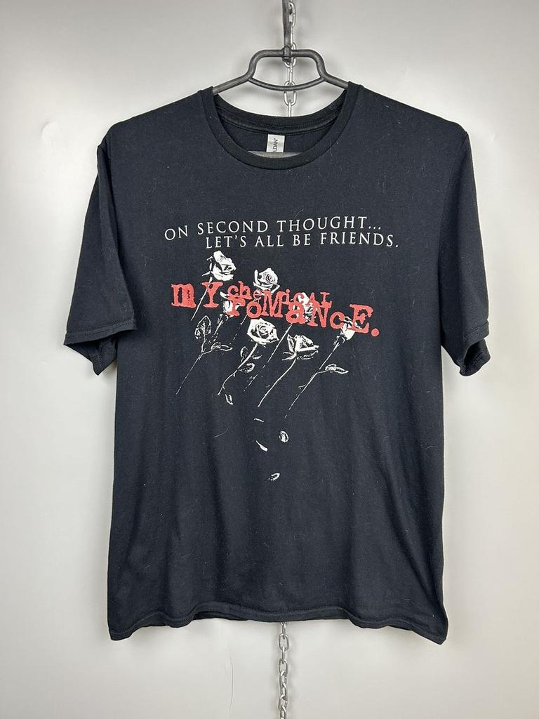 My Chemical Romance On Second Thought t-shirt nera vintage QT7080