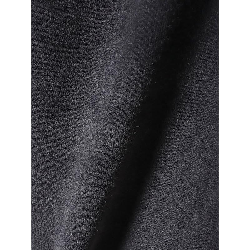 [Beams Heart] Pants GMS Wide Straight Cotton Urake Men's BLACK L