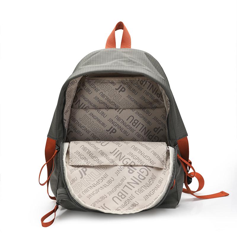 Women's Large Capacity Backpack Nylon Student Schoolbag Outdoor Travel Backpack