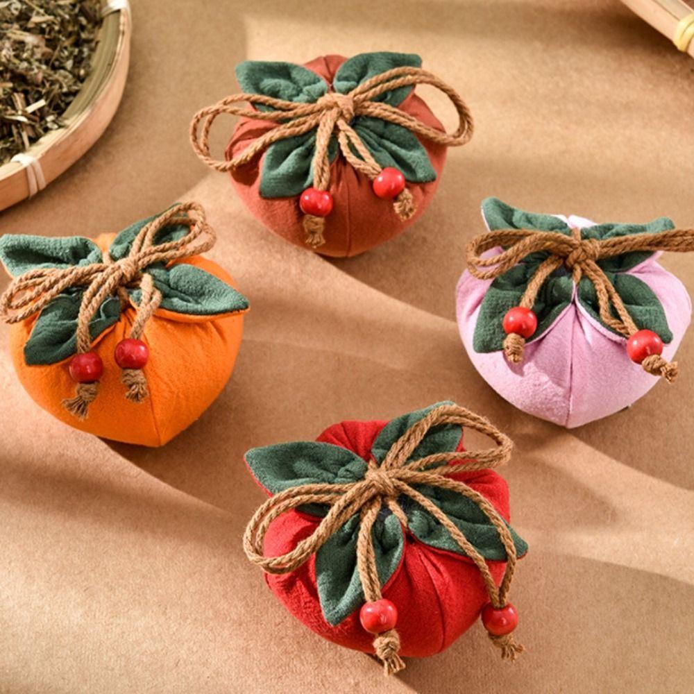 Bärbar rökelsepåse Tom påse med persimonhänge Välsignelseplånbok Bilhänge Backspegelhänge Dragskoficka