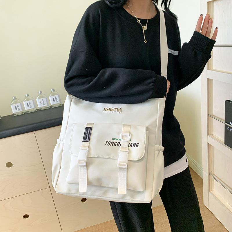 Women's Shoulder Bag Student Classes Crossbody Bag Large Capacity Tote Bag Messenger Bag