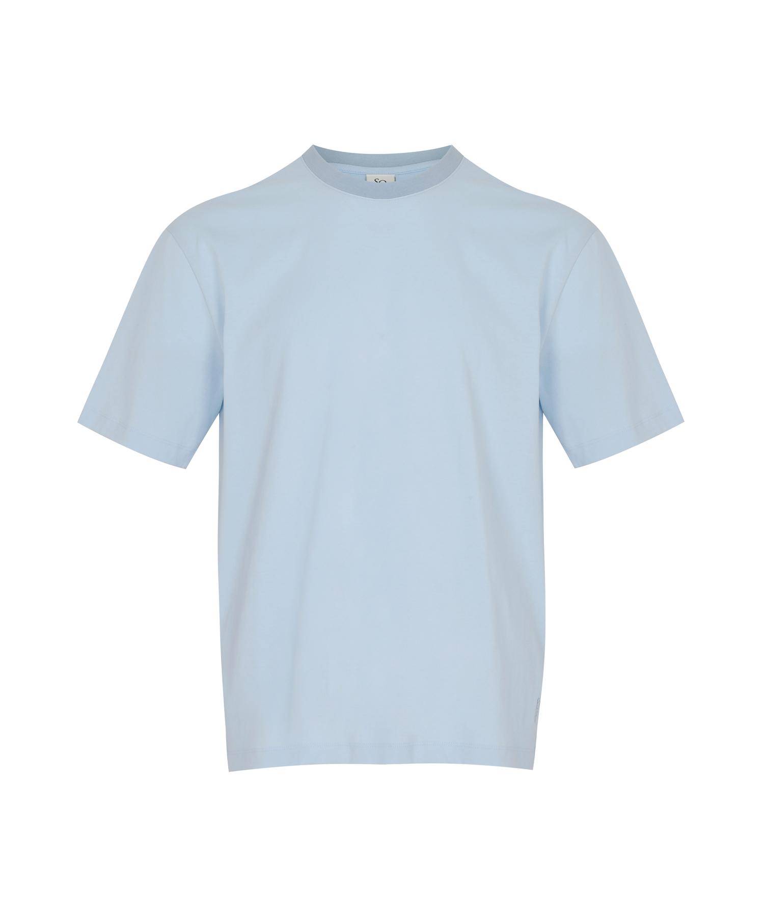 Soru Essential Loose Fit Crew Neck T-Shirt_Light Blue S