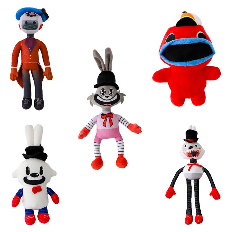 Anime Game Finding Frankie Plush Toys Horror Rabbits Plushies Doll Cosplay Cartoon Soft Stuffed Pillow Christmas Birthday Gift
