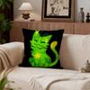 Horror Regretevatorgnarpy Cushion Cover Cushion Cover Set 4Pcs 50x50 45x45 40x40 Pillowcase Decorative Sofa Home Decor