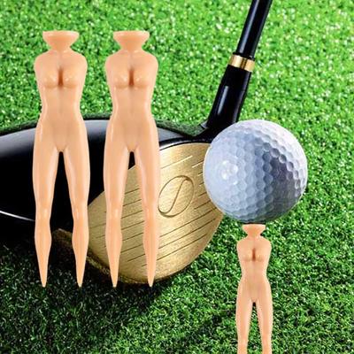 Outdoor Professional Sexy Girl Lady 70mm Beauty Golf Tees Manikin Golf Holder Ball Socket