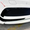 Car Front Bumper Lip Splitter Spoiler Fog Lamp Spoiler Cover Trim For Mercedes-Benz A Class W176 AMG 2013-2015