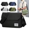 Casual Lightweight Crossbody Bag Solid Color Waterproof Messenger Bags Large Capacity Shoulder Bag Gifts
