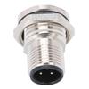 Waterproof Socket 4Pin Panel Back Mounting Waterproof Connector Electrical Supplies M12FP4