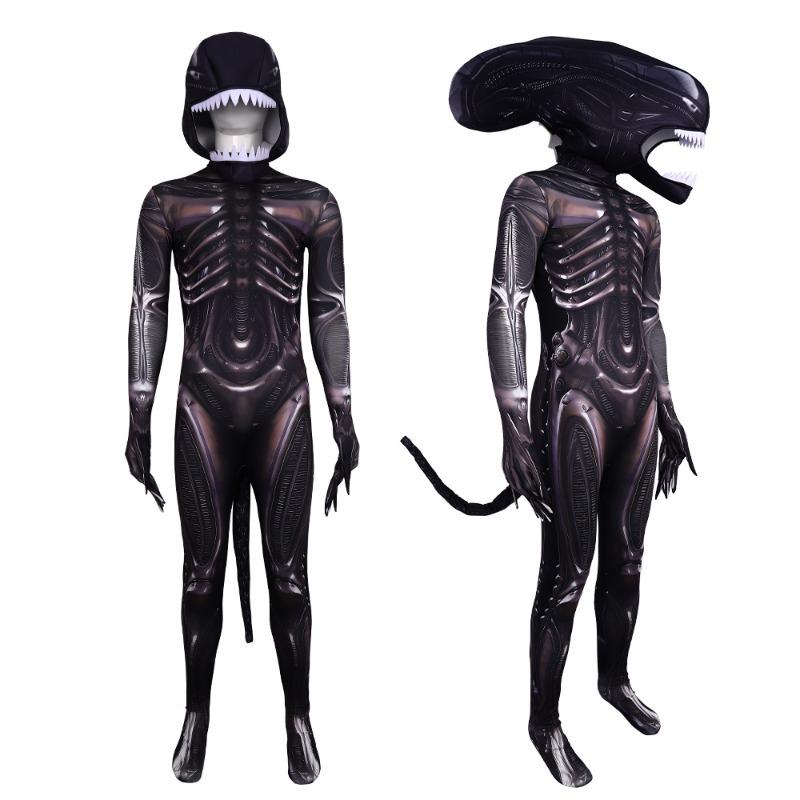 Alien Killing Ship Same Cosplay Horror Role Playing Suit Halloween cos onesie Alien