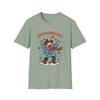 Unisex Softstyle T-Shirt Mens Womens Tees Top Cartoon Hearts Snowstorm Funny Holiday Christmas