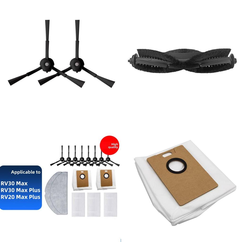 Tapo Rv20 Max Plus Roboterstaubsaugerteile einschließlich Kantenfilter und Mopp zur Hausreinigung