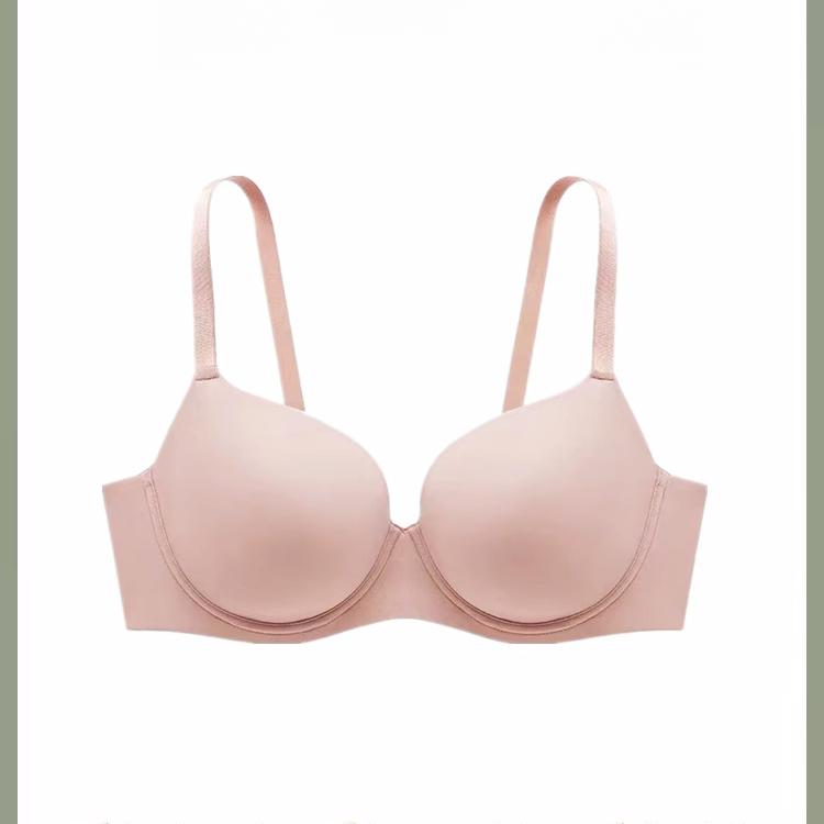 Dámská bezešvá letní tenká podprsenka s kosticemi, podprsenka plus size, sebraná, doplňující prsa, podprsenka proti povislým prsům