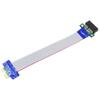 New Arrive Pci Express Flex Relocate Cable Pci-E 1X To 1X Slot Riser Card Extender Extension Ribbon For Bitcoin Miner
