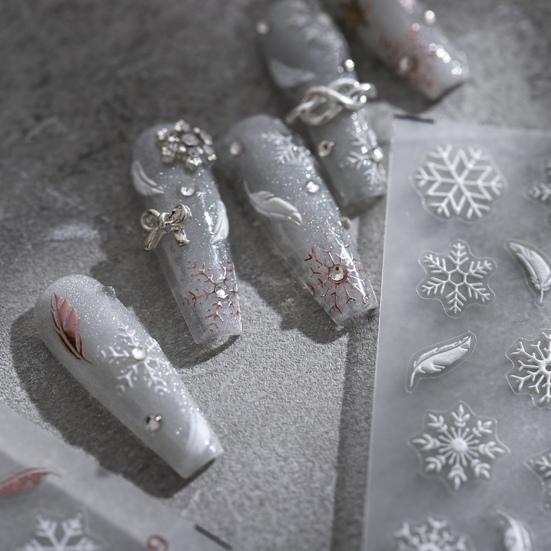 Plasture delicat pentru arta unghiilor Autoadeziv Decorativ atrăgător