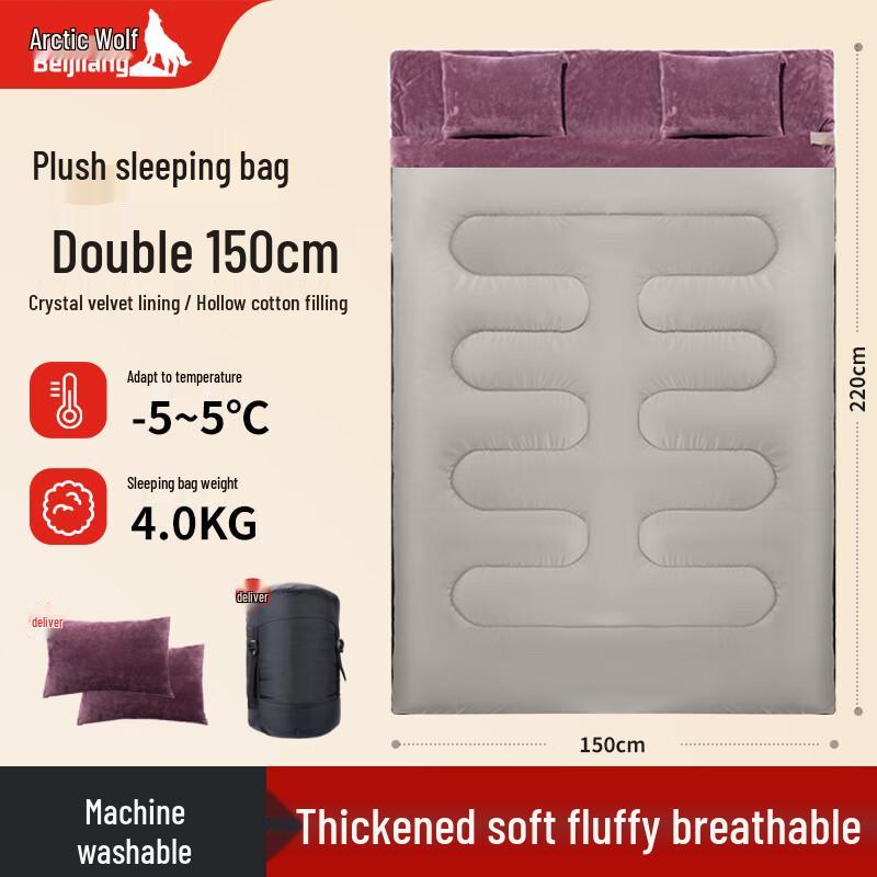 

BeiJiLang Double Winter Camping Sleeping Bag