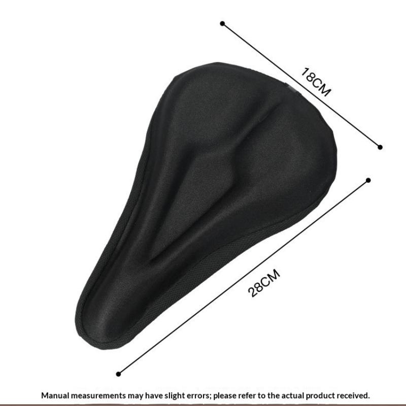 {NN72} Soft 3D Padded Cycling Bicycle Bike Saddles Seat Cover Cushion Sponge Foam Comfortable Saddles Mat Bicycle Accessory