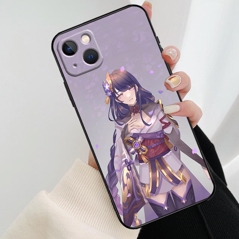 

Baal Genshin Impact Game Phone Case For iPhone 17 Pro Max 16 15 14 11 12 13 Pro Max mini 15 16 Plus 16e 17 Air Cover iPhone 16Pro MAX