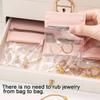 Small Jewelry Bags Water Resistant Clear Pouch Set Of 10 Portable Resealable Jewelry Baggies Reclosable Container For Candy