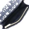 Dior 2WAY waist pouch Shoulder Bag Trotter Oblique Navy/Gold Hardware canvas/leather Women Used