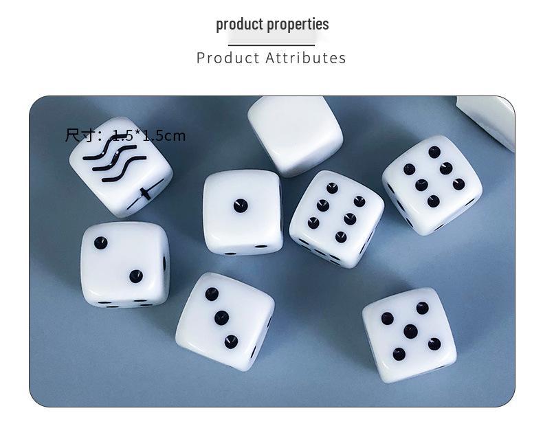 Mind ESP Force Dice Set: Magic Props for Close-Up Magic and Nails Tap Tricks