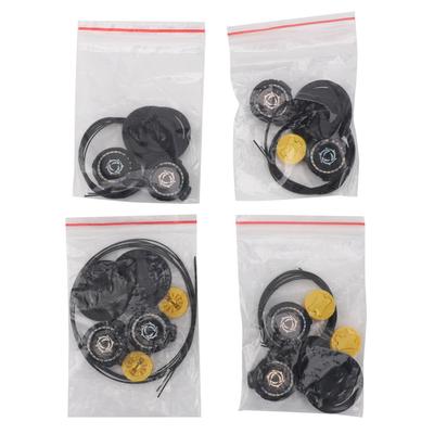 4 Sets Schnürsenkel mit drehbarer Schnalle, Stahldraht, elastisch, ohne Binden, Schwarz, Größe S