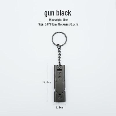 OIMG High Decibel Metal Outdoor Survival Whistle
