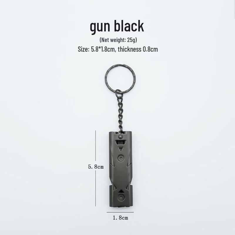 OIMG High Decibel Metal Outdoor Survival Whistle