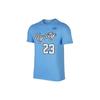 Jordan Fly City T Shirts Men's Blue Crew Neck Moderate Straight Fit 862840-412