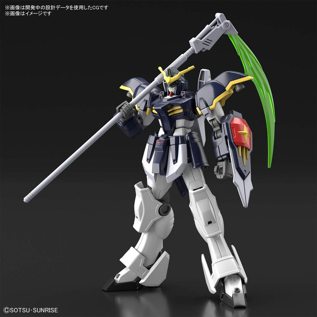 BANDAI SPIRITS HGAC New Mobile Report Gundam W Gundam Deathscythe 1/144 Scale Color-coded Plastic Model