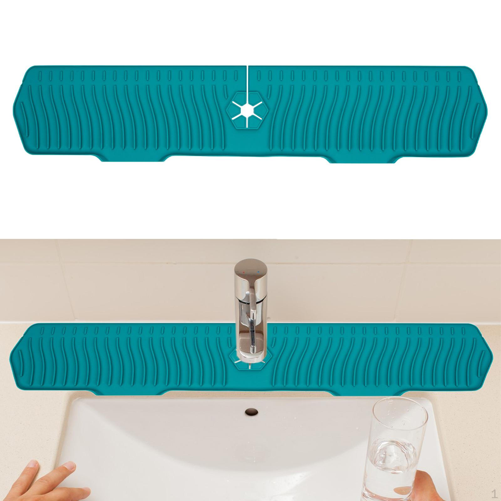 

Силиконовый коврик для смесителя, впитывающая сушилка, кухонная стойка, слив раковины зелёный