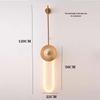 European-Style Minimalist Wall Lamp: Modern Art Design for Office, Hotel, or Bedroom