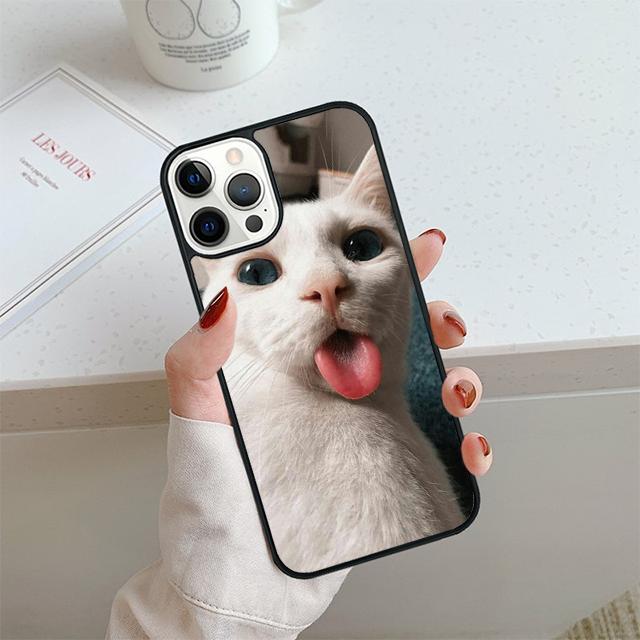 Liebes Haustier Niedliches Tier Katze Handyhülle Für iPhone 17 Air 14 15 16 13 12 Hülle Für Apple Pro Max 6S Plus Hülle