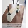 Yamazaki Handy Wiper Stand with Replacement Mop Holder, Natural, W23.1 X D7.2 X H16.7cm, Holds 6 RIN Replacement Mops, Product Number: 1837