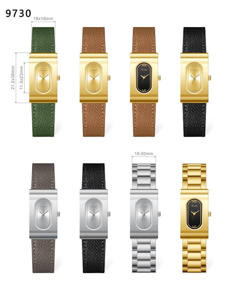 Shigaodi Damen Retro Minimalistische Lederarmbanduhr – Modisch, Lässig und Wasserdicht.