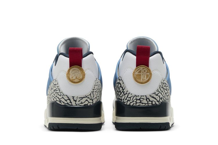 Men's Sneakers Jordan Spizike Low Motion Pack White/Armory Navy/Aegean Storm/Gym Red