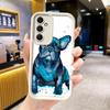 Phone Case for Samsung Galaxy A17 A16 A15 A14 A13 French Bulldog Dog Pug Design A56 A36 A26 A55 A35 A25 A54 A34 A24 A53 A33 A23