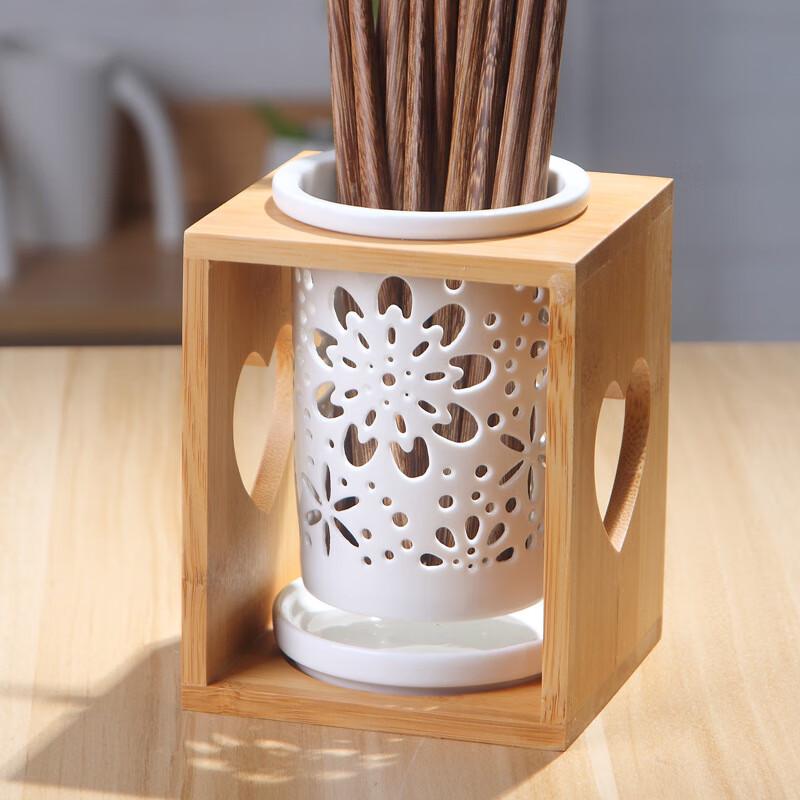 Керамические подставки для палочек Qianxing (Набор из 3 шт.) со сливом