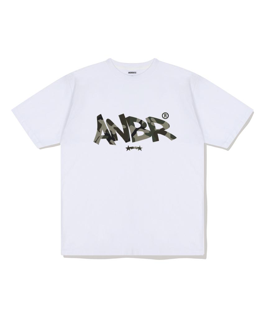 ANEWBROS Camo Stamp Oversized Short Sleeve T-Shirt 4 Colors [Anse_2008]