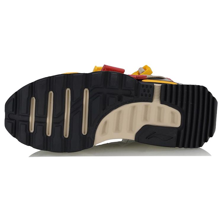 Li-Ning Reignite Shock Absorbing Casual Sandals Men Sandals Gray Yellow AGBP049-5