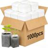 1000PCS Non-Woven Plants Grow Bags for Vegetables Fabric Seedling Pots Plants Pouch Flower Fruit Tree Garden Agricultural Supply