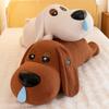 Creative Cute Snot Dog Plush Toy Children Soothing Sleep Throw Pillow Dog Dog Doll Bedside Cushion